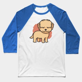 Cute Goldendoodle Dog Baseball T-Shirt